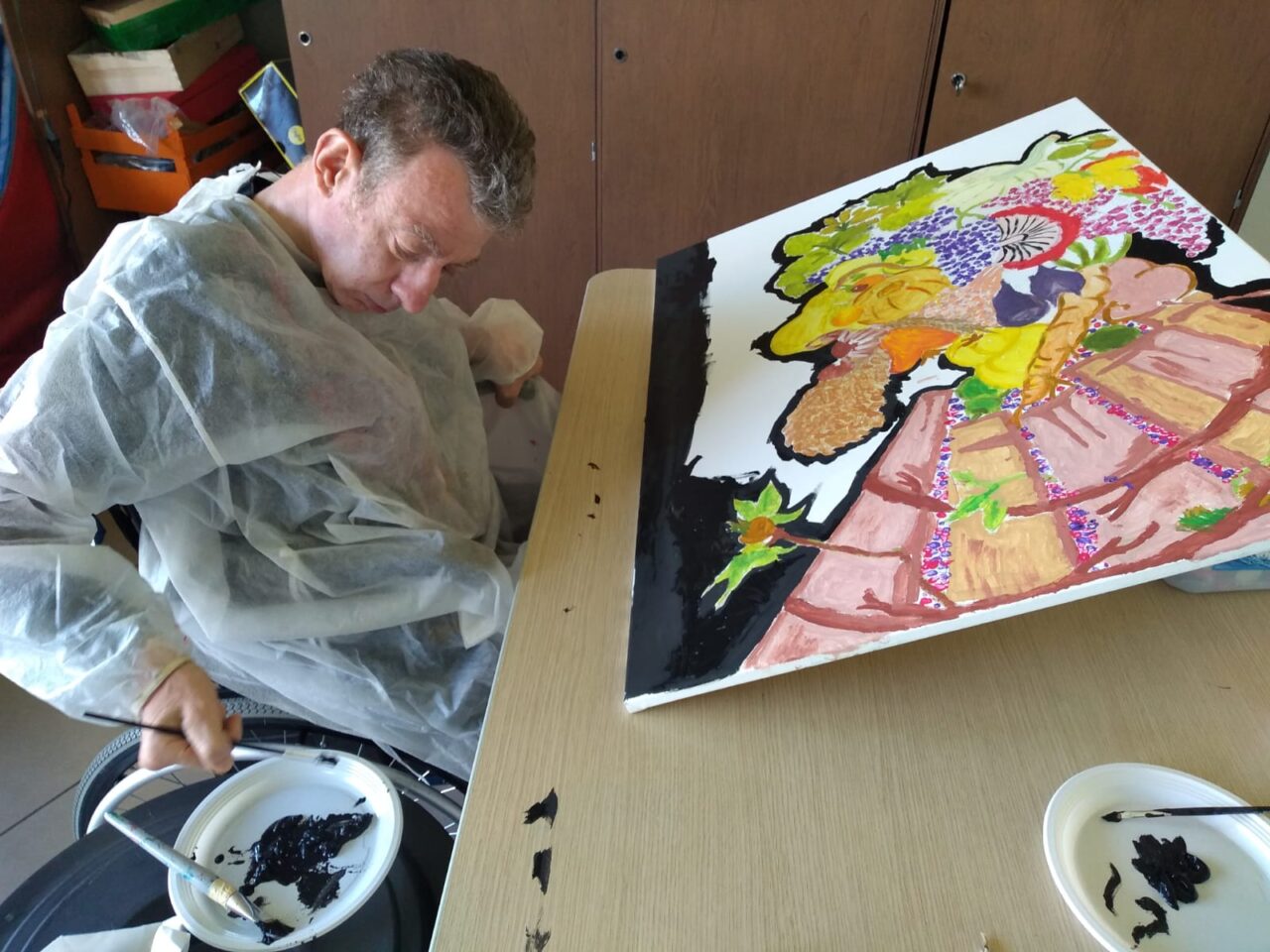 Un artista tra gli ospiti del Cdd: è Fabrizio Lanceni
