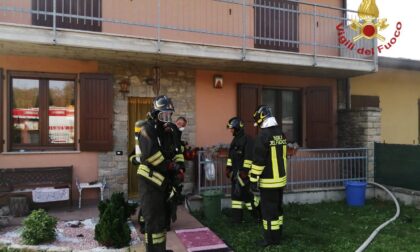 Fiamme in cantina, in azione i Vigili del fuoco