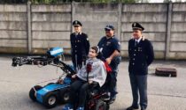 A lezione dalla Polizia, ma è Davide a dare l'insegnamento più grande: "Mai arrendersi"