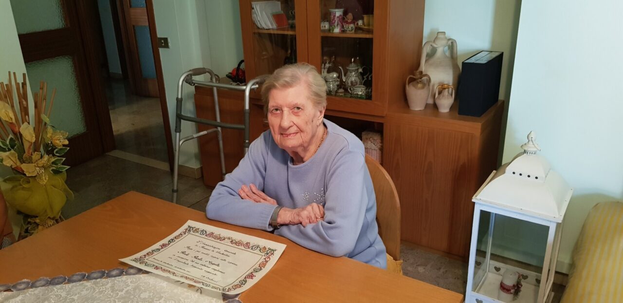 Un secolo di vita: Paola Berti spegne 100 candeline
