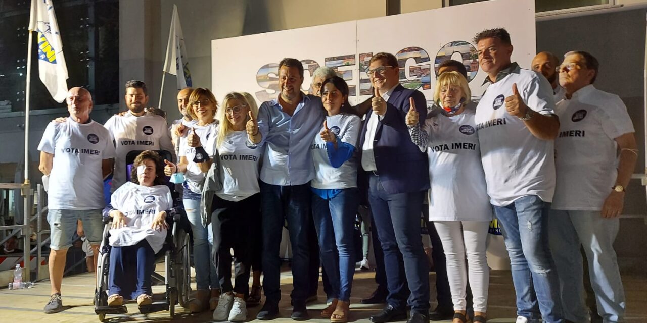 Salvini a Treviglio: “Imeri vincerà al primo turno”