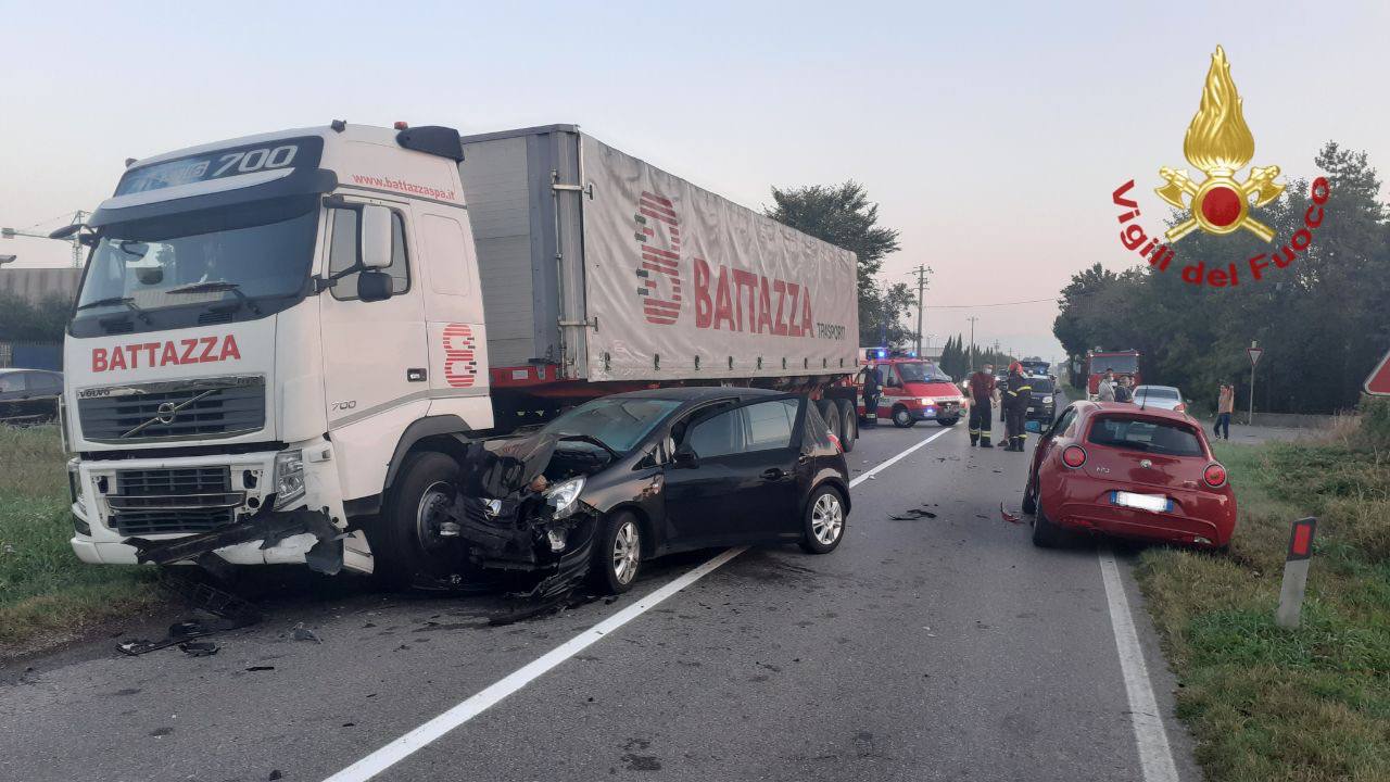 Cologno incidente via Crema