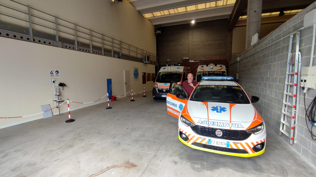 La Casirate Soccorso inaugura la nuova sede operativa