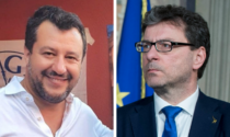Salvini e Giorgetti a Caravaggio per sostenere Giuseppe Prevedini