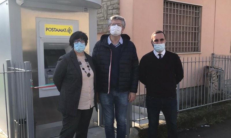 Poste Italiane: inaugurato un nuovo Atm Postamat a Verdello