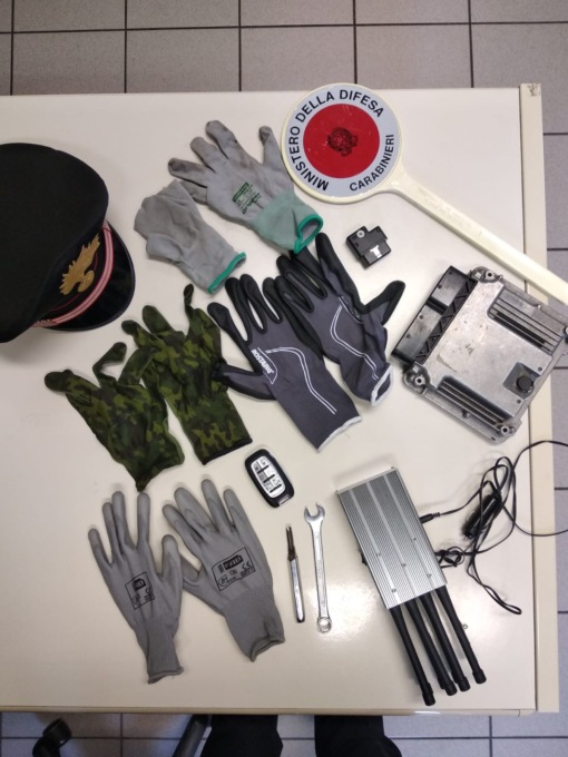 Arrestati due ladri specializzati in automobili e materiale edile