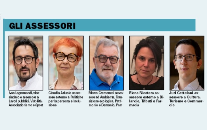 A Mangoni la presidenza del Consiglio, e l’assessore al Bilancio viene da Rivolta