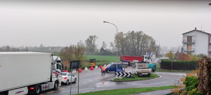 Via ai lavori per la sicurezza dell’incrocio Sp Melotta-via Martiri della Liberazione