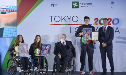 Giulia Terzi tra i campioni olimpici e paralimpici premiati da Regione Lombardia