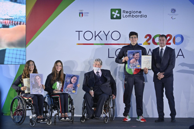 Giulia Terzi tra i campioni olimpici e paralimpici premiati da Regione Lombardia