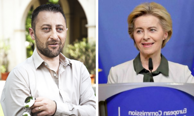 Natale, l’ex assessore su Von der Leyen: “Crucca di m…”