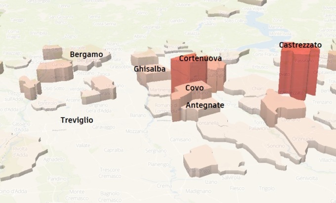 Consumo di suolo, la Bassa orientale maglia nera in Provincia