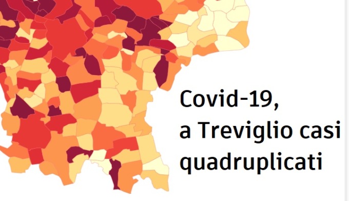 Treviglio, casi Covid quadruplicati in una settimana