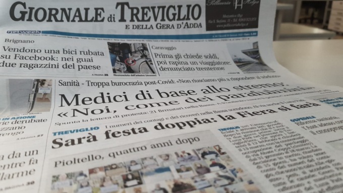 Il Giornale di Treviglio è in edicola: le notizie principali