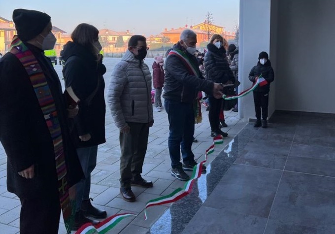 Inaugurata la nuova scuola primaria (e green) di Pieranica
