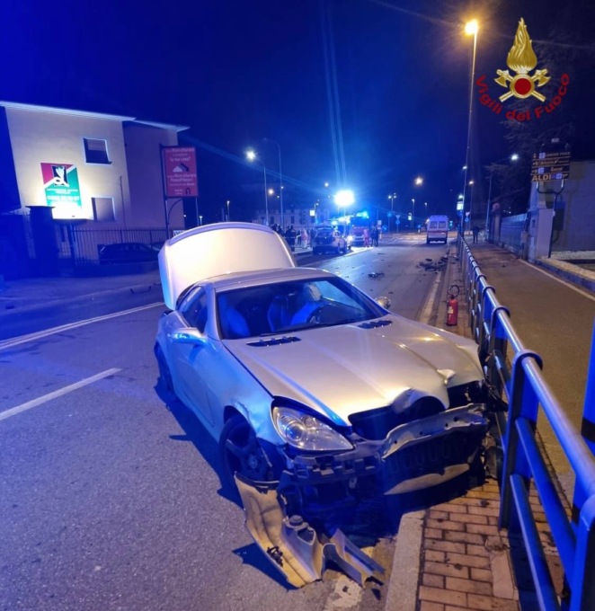 incidente con ribaltamento