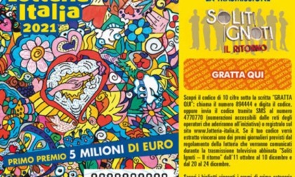 Lotteria Italia, la Dea bendata bacia Brignano con un biglietto vincente da 20mila euro