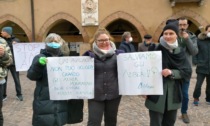 Stop all'abbattimento degli alberi: presidio in piazza a Caravaggio