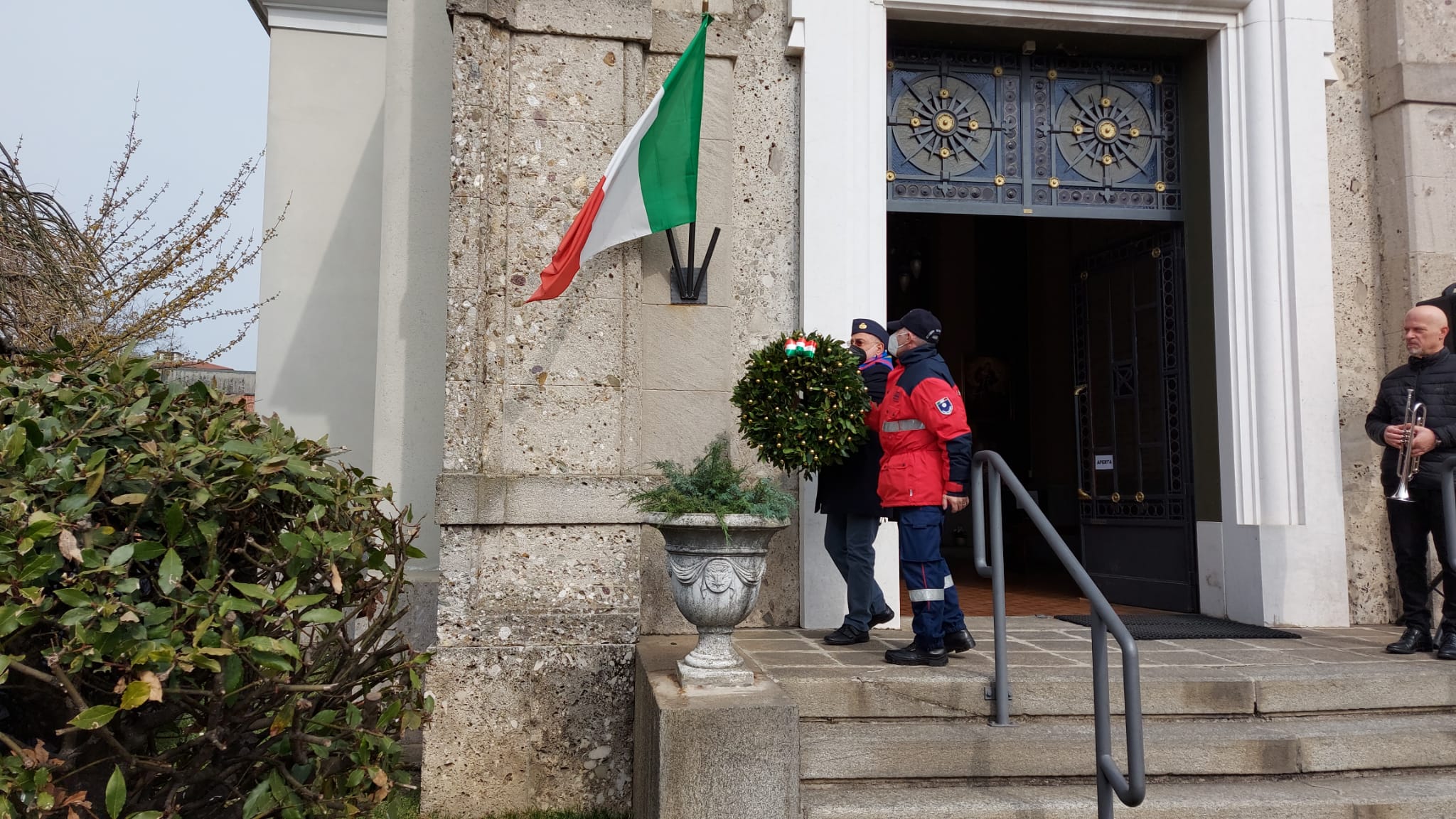 Commemorazione vittime Covid cimitero Treviglio 2022 (1)