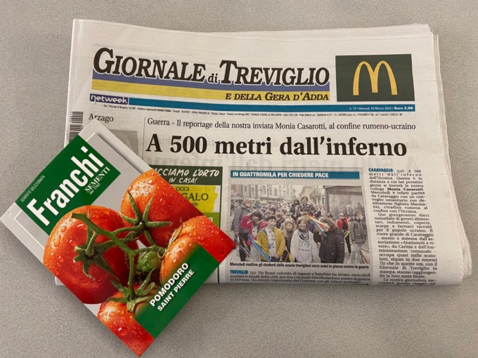 Il Giornale è in edicola con la cronaca della settimana e la quarta busta di semi in regalo