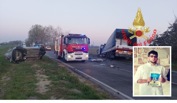Schianto contro un Tir, muore a vent’anni