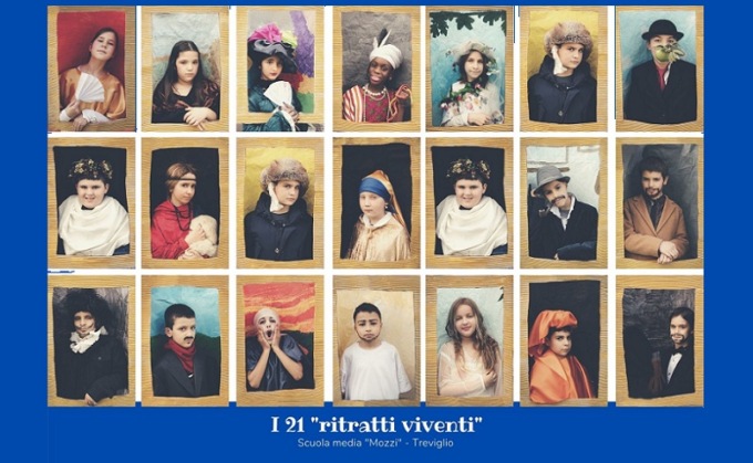 Gli eccezionali “ritratti viventi” dei ragazzi delle “Mozzi”. Li riconoscete? Gioca al QUIZ