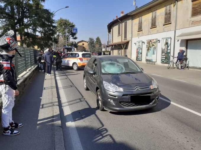 Investito in via Locatelli, 13enne trasportato in ospedale