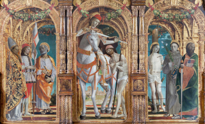 Il Polittico di San Martino a Treviglio: le immagini spettacolari del capolavoro di Zenale e Butinone