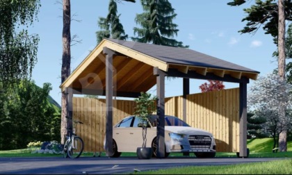 Costruire un carport in legno: vantaggi, idee e permessi