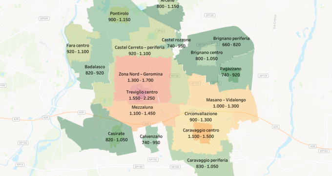 Treviglio, il mercato del mattone: quanto costa comprare casa, zona per zona? I DATI