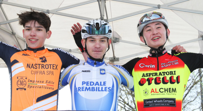 Il covese Mattia Arnoldi secondo tra gli Esordienti Trevigliese e Romanese tra i top ten negli Juniores