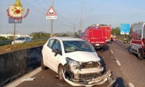 Incidente stradale, tre veicoli coinvolti a Curno