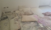Mozziconi sul letto, in fiamme il materasso: paura in pieno centro a Treviglio