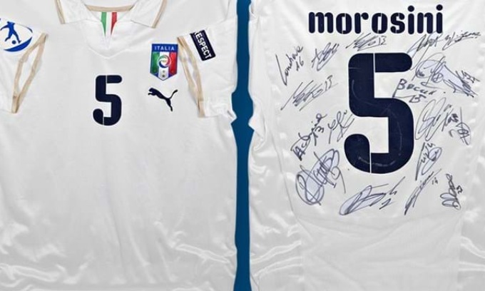 Dieci anni fa la morte di Piermario Morosini: il Museo del Calcio lo ricorda con la sua maglia dell’Under 21