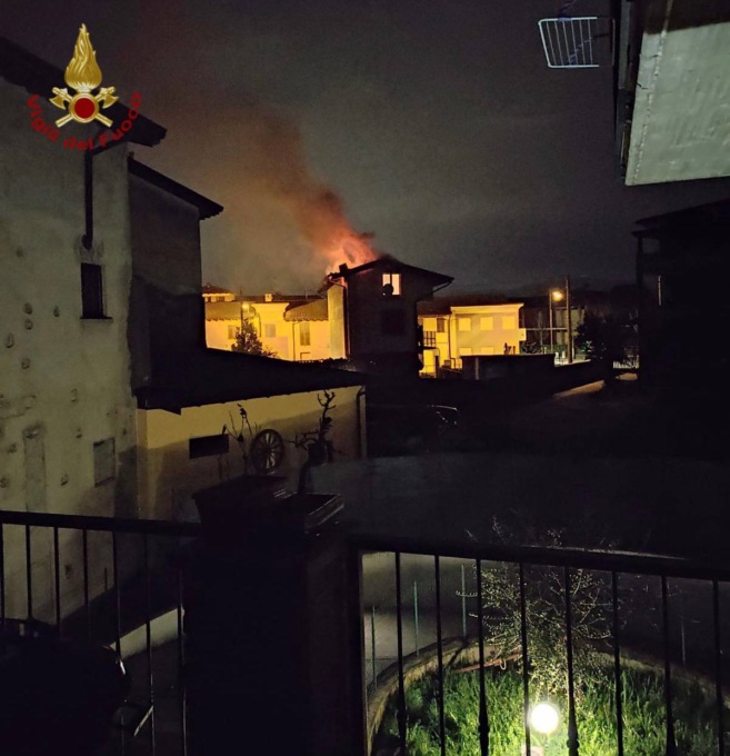 Incendio Palosco