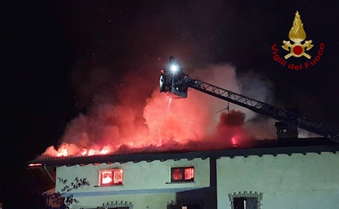 Incendio Palosco