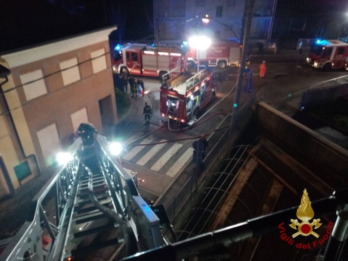 Incendio Palosco
