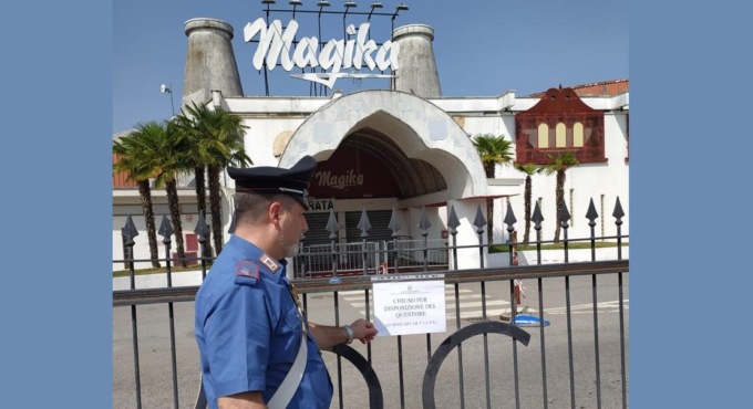 Il Questore fa chiudere la discoteca “Magika” di Bagnolo
