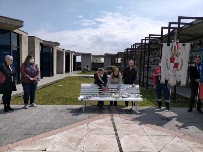 Inaugurata il primo maggio la panchina bianca in memoria delle vittime sul lavoro