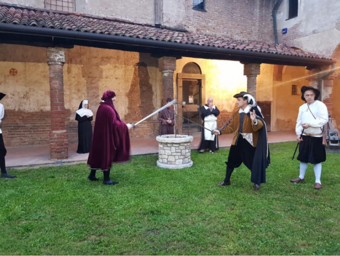 Sindaco-attore ne “I misteri del pozzo”, al cinema il “corto” ispirato alla visita di San Bernardino