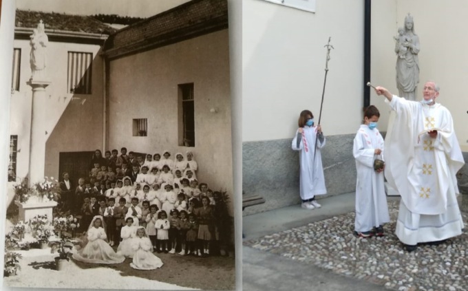 Vidalengo, torna la scultura (anonima) dell’Immacolata