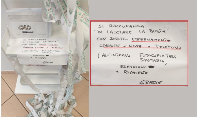 Treviglio, odissea notturna per una ricetta. E alla Cad, le buste per le prescrizioni sono alla mercé di tutti