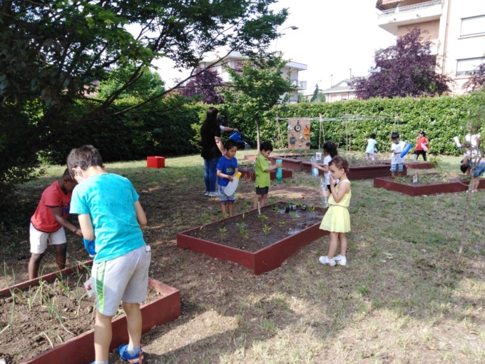 Al Cerchio Magico inaugurato l’orto didattico