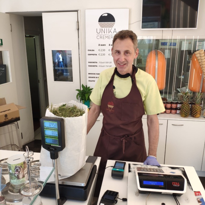Sulla via della transumanza nasce il gelato al fieno