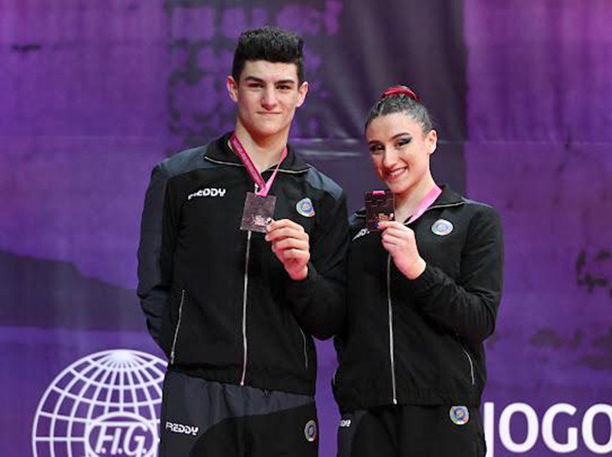 Medalha de bronze mundial para Junior Francesco Sauvé em Portugal