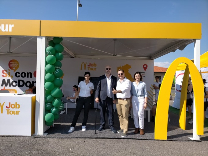 Il McDonald’s job tour fa tappa al centro sportivo