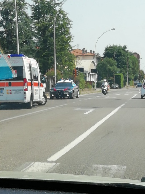 Auto contro moto a Urgnano