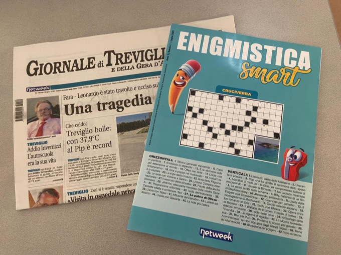 Il Giornale è in edicola: la cronaca di una settimana “bollente” e in regalo l’Enigmistica Smart