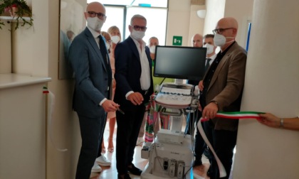 Inaugurato l'ecografo donato dal Rotary Treviglio e Pianura bergamasca