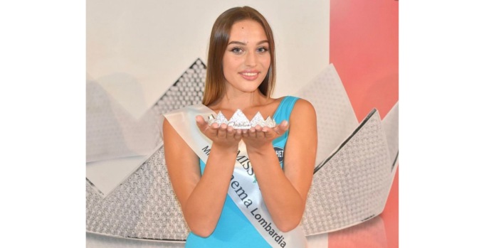 Angelica Ferrari è Miss Cinema Lombardia